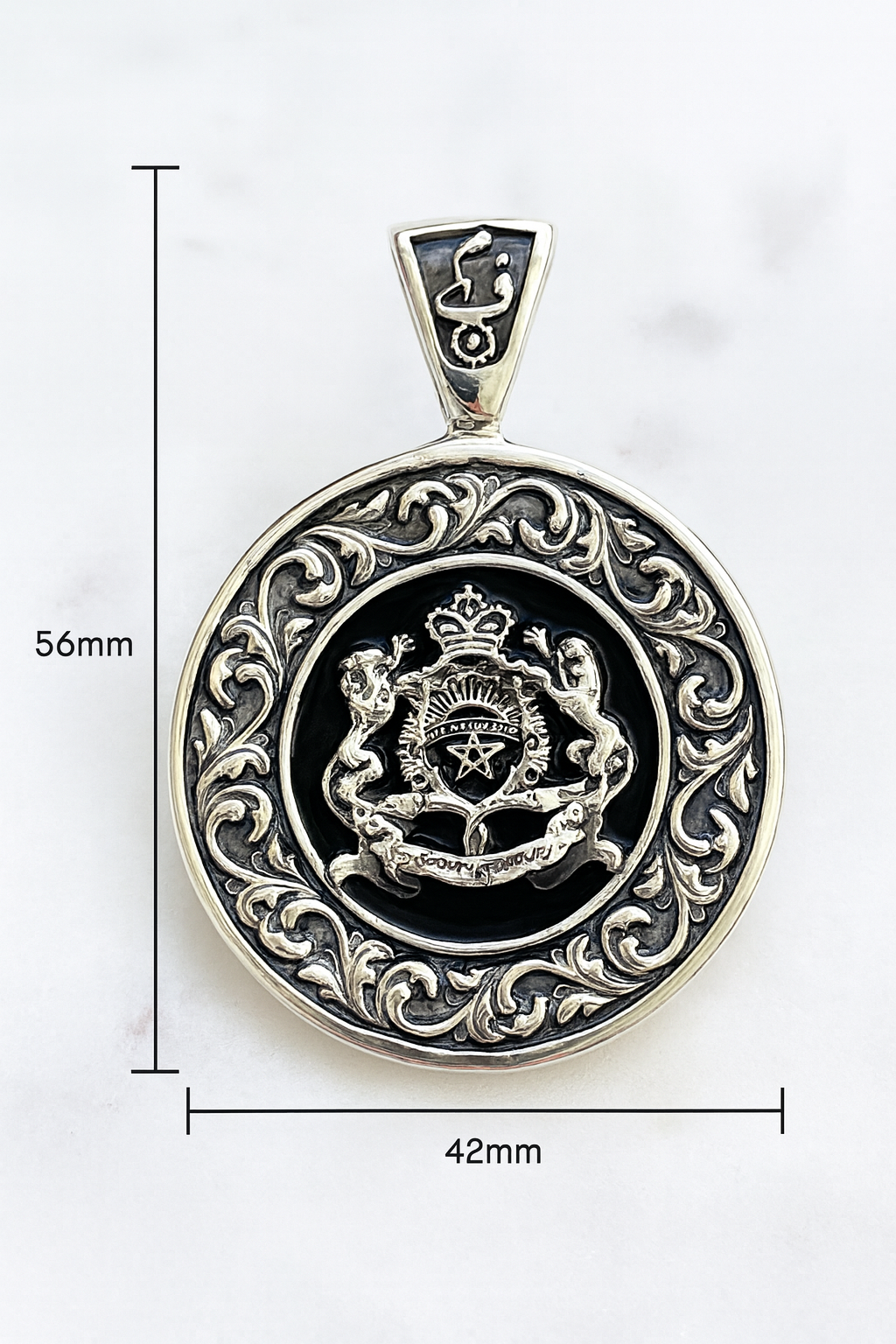 Morocco Heritage Medallion Pendant