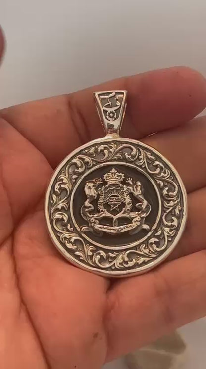 Morocco Heritage Medallion Pendant